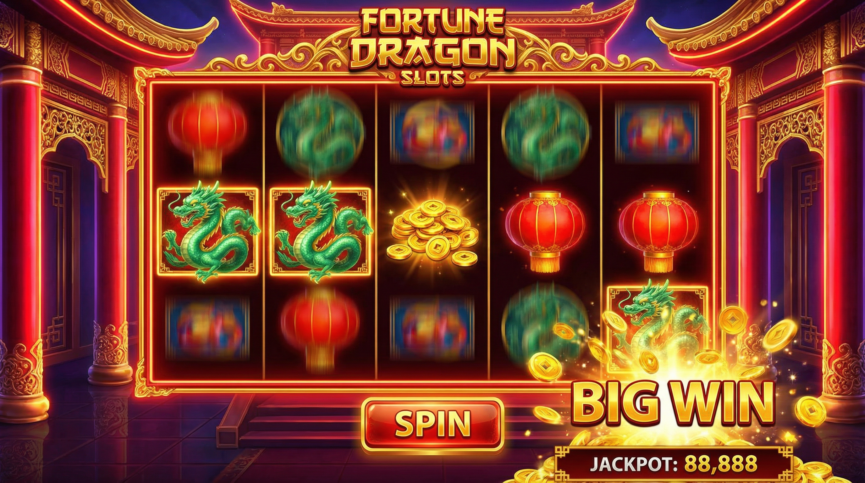 炸金花游戏老虎机游戏界面展示